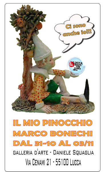 locandina squaglia-Il mio Pinocchio - Marco Bonechi